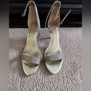 Michael Antonio Silver Women's Heels